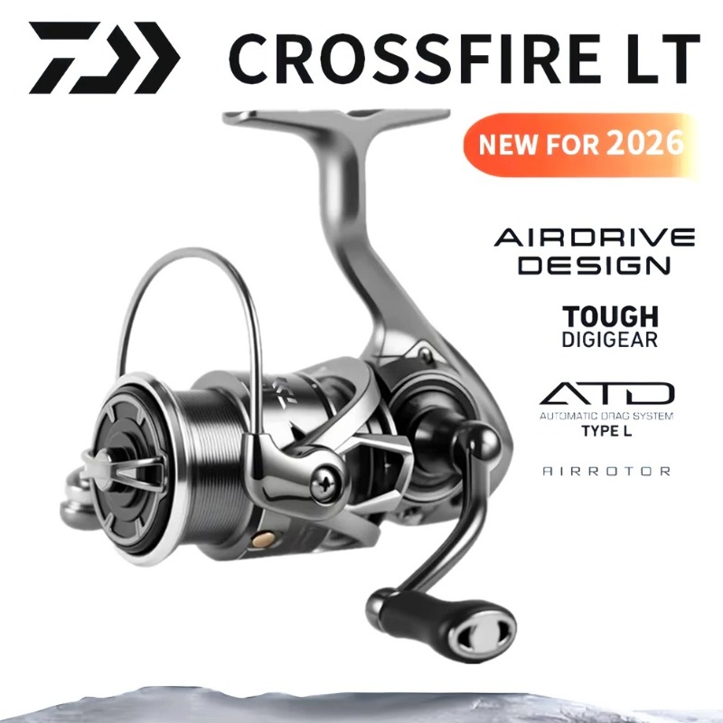 Abu Garcia Reel Max - รอกตกปลา DAIWA แรงดึงสูงสุด 15 กก. แกนโลหะ