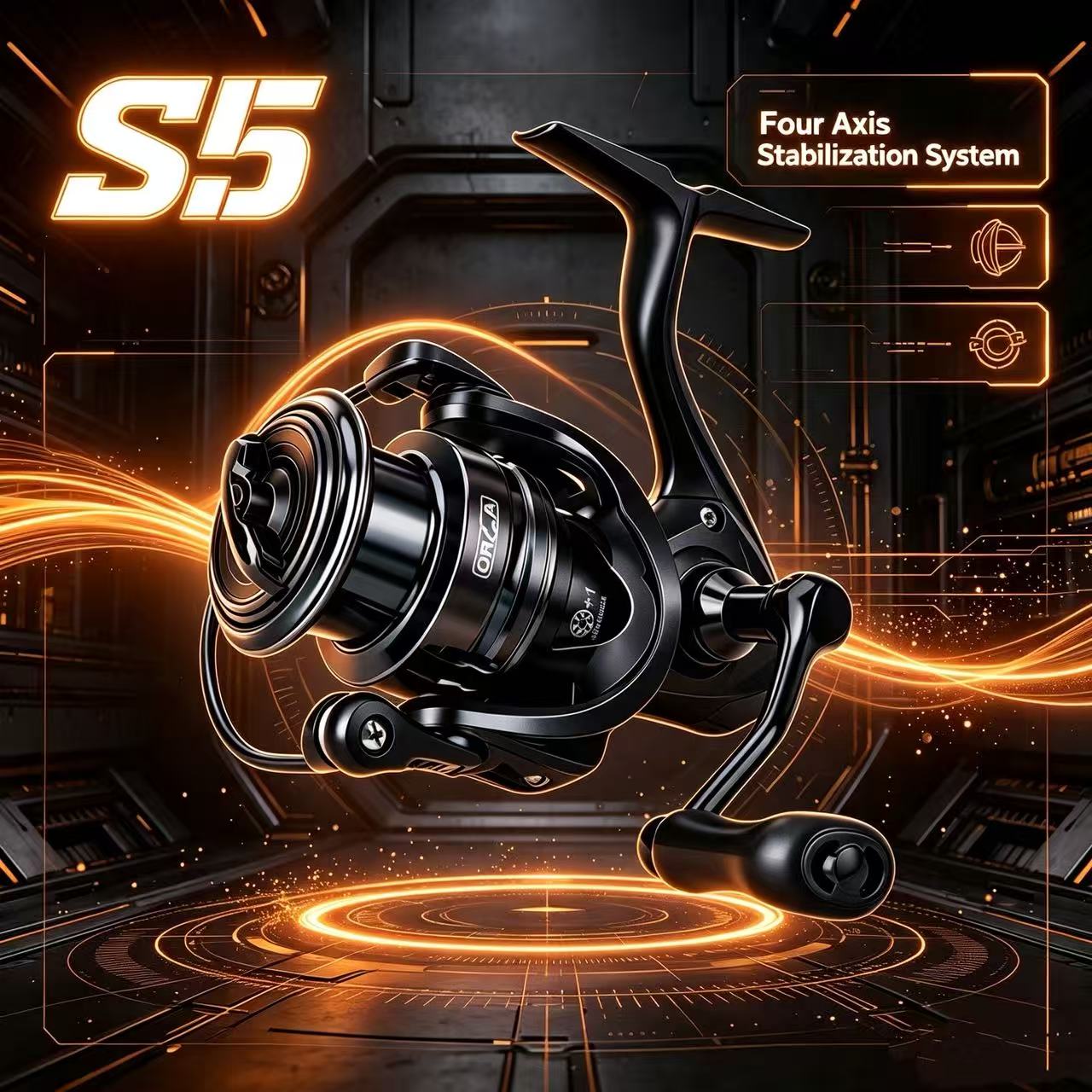Abu Garcia Reel Revo - FISHINGFANS S5 รอกตกปลาแบบสปินนิ่ง ระบบสายเรียบลื่น 18 แกน