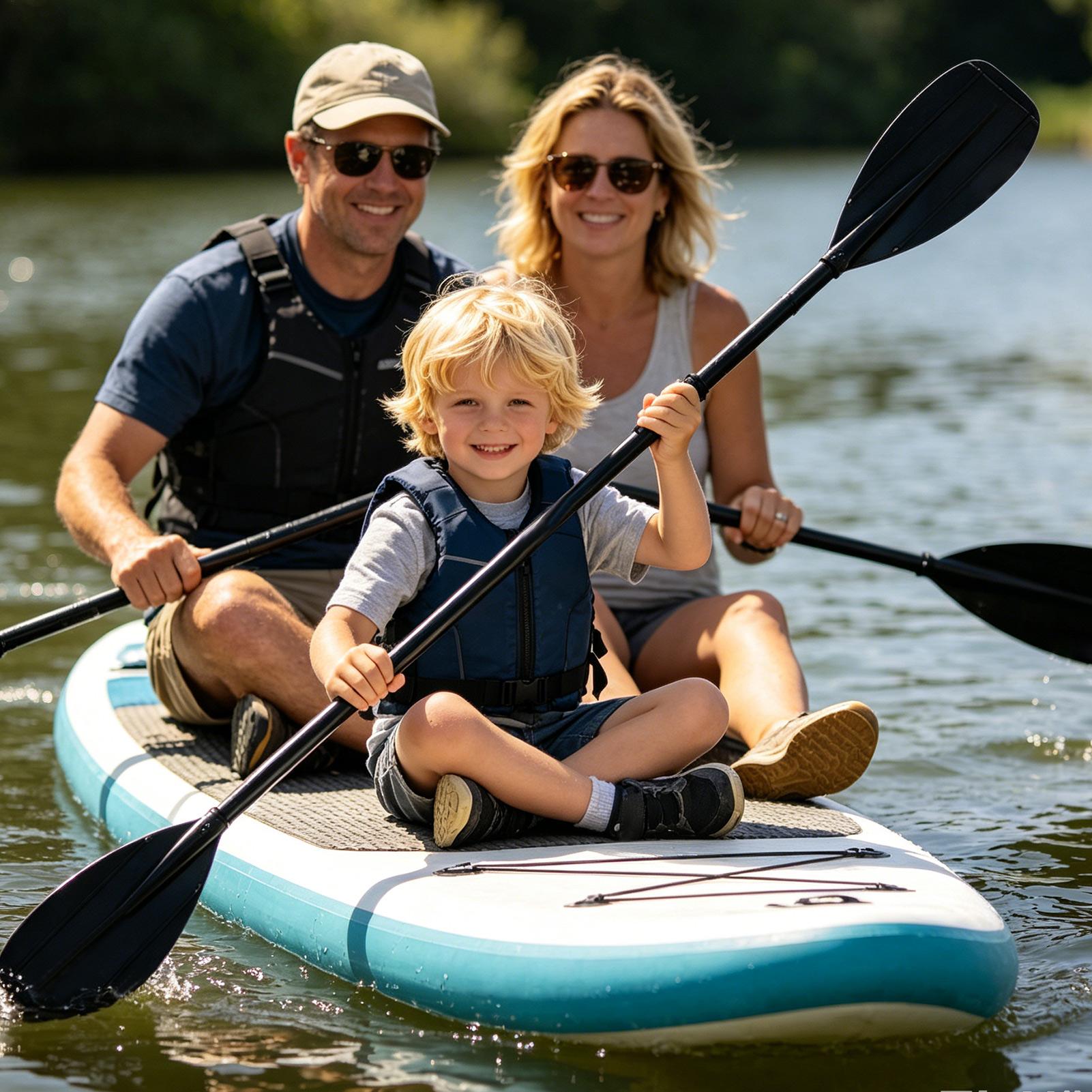 ไม้พายคาร์บอนไฟเบอร์ 2 ท่อน น้ - Fishing Kayak Paddle บทวิจารณ์และราคา