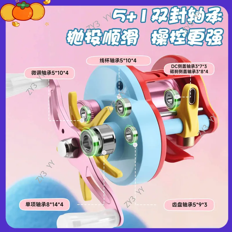 รอกเบทคาสติ้ง TEBEN Linglong D - Kastking Reel Zephyr บทวิจารณ์และราคา