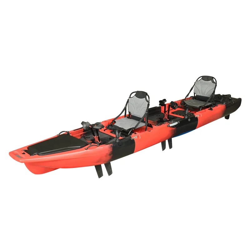 เรือคายัคแบบนั่งบน 2 ที่นั่ง ข - Fishing Kayak Sit On Top บทวิจารณ์และราคา