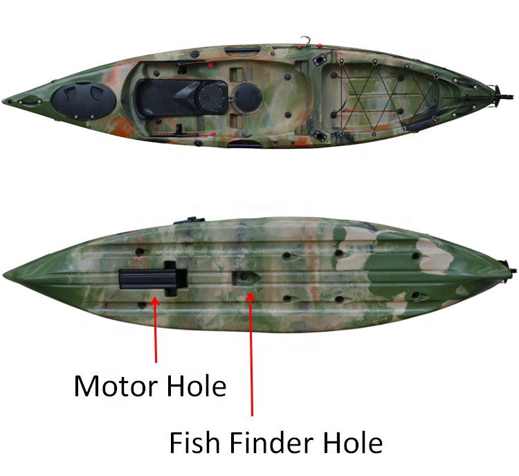 เรือคายัค 12.46' นั่งบนเรือคาย - Fishing Kayak Sit On Top บทวิจารณ์และราคา
