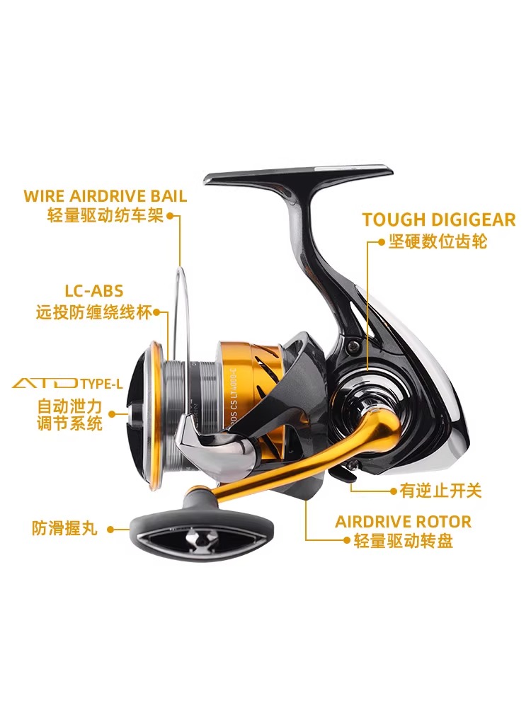 รอกตกปลา24 DAIWA revros CS LT, - Daiwa Reel Fuego บทวิจารณ์และราคา