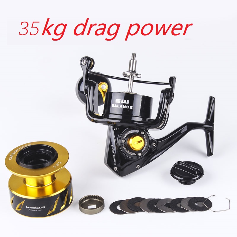 รอกตกปลา Lurekiller แบบโลหะเต็ - Abu Garcia Reel Revo บทวิจารณ์และราคา