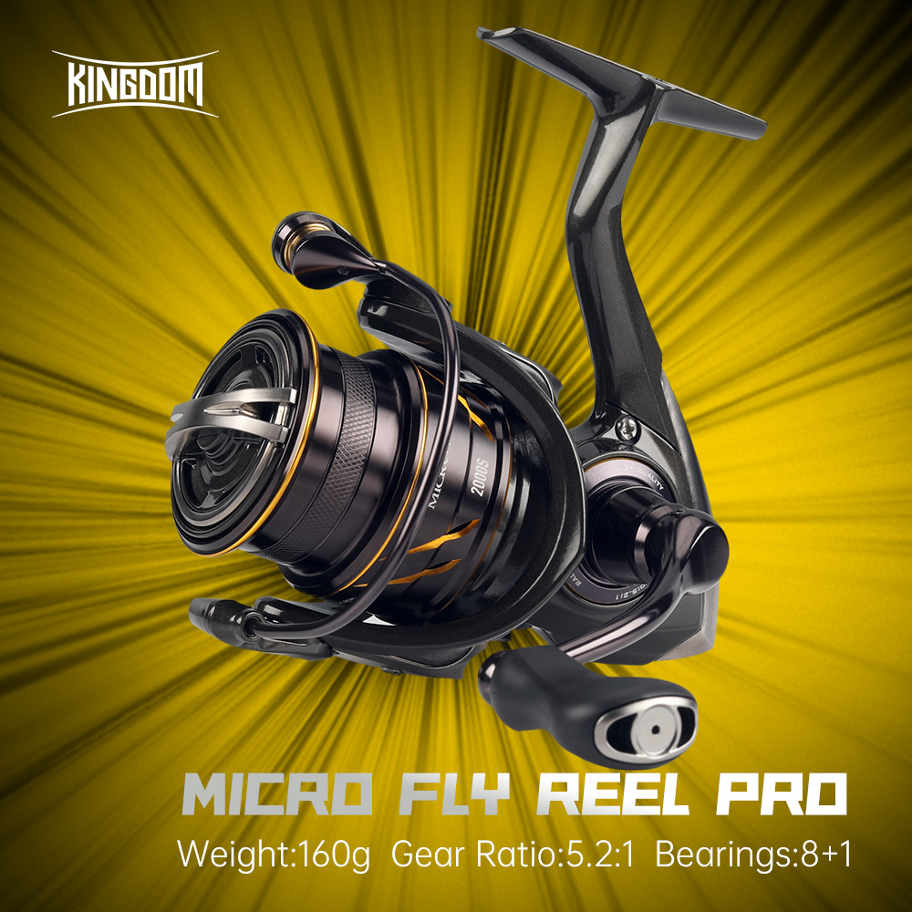 รอกตกปลา Kingdom Micro Fly Pro - Abu Garcia Reel Max บทวิจารณ์และราคา